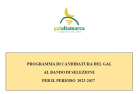 PROGRAMMA DI CANDIDATURA DEL GAL DELL'ALTA MARCA TREVIGIANA PROGRAMMA DI CANDIDATURA DEL GAL DELL'ALTA MARCA TREVIGIANA
